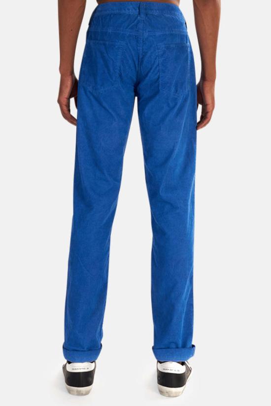  마시모 알바 스트레이트 팬츠 Massimo Alba 5 포켓 알룽가 팬츠 블루 - MASSIMO ALBA