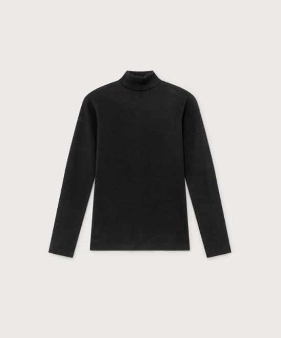  띵킹 뮤 터틀넥 싱킹 무 아이네 리브  블랙