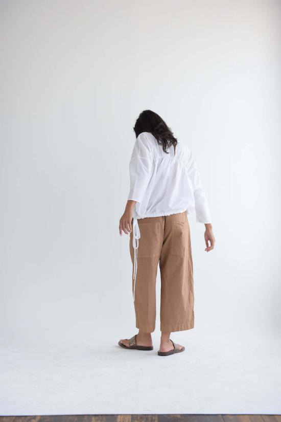  Odàmi 긴팔 티셔츠 오다미 306 셔츠 화이트 - OTHER BRANDS