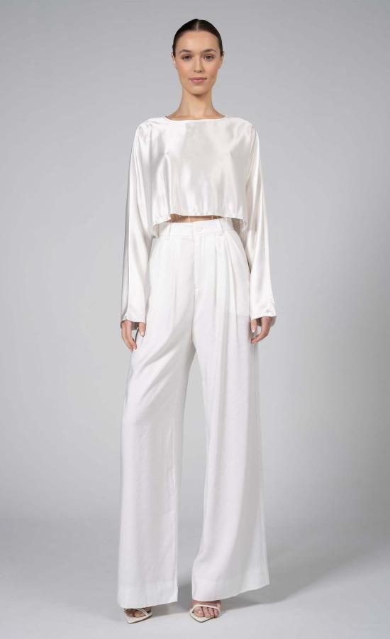  논살란트 레이블 셔츠 논샬란트라벨 에밀리아  오프화이트 - NONCHALANT LABEL