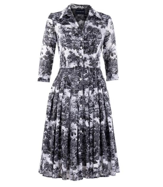  사만다 성 롱 원피스 Samantha Sung Audrey 드레스 #4 롱드레스 화이트/블랙