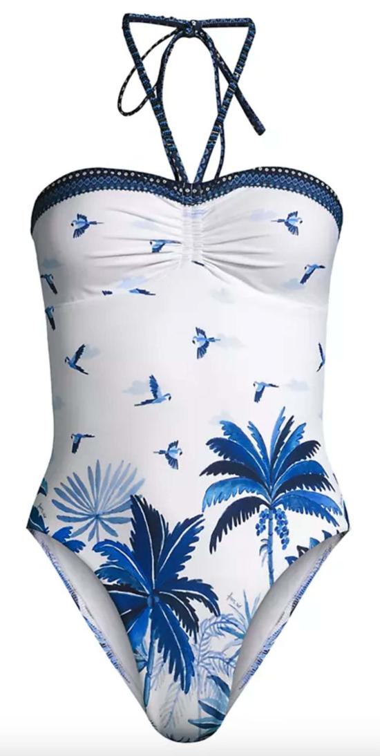  팜 리오 원피스 수영복 드림 스카이 원피스 화이트 - FARM RIO