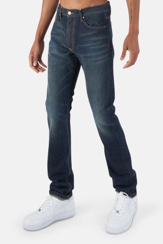  블루&크림 데님 팬츠 HL 셀비지 데님 인디고 - BLUE&CREAM