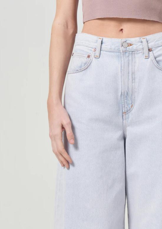  에이골디 데님 팬츠 나골데 올란 진 풍선 - AGOLDE