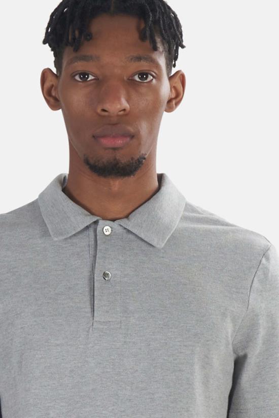  휠러스 브이 폴로 티셔츠 휠러스.V 리비에라 폴로 미디엄 그레이 헤더 - WHEELERS.V