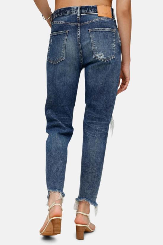  마우지 데님 팬츠 무시 에이드리언 프렌드 진 블루 - MOUSSY