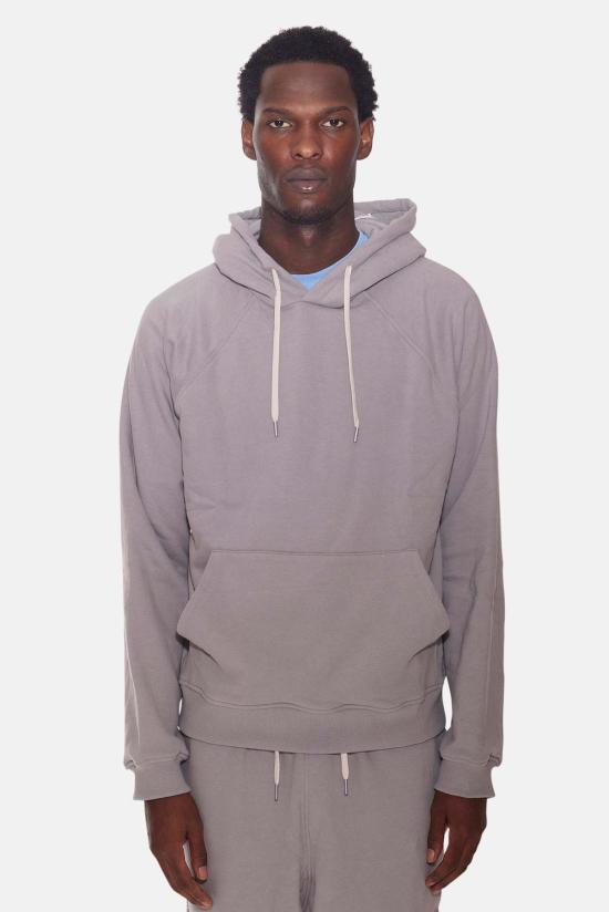  Blue&Cream 후드 티셔츠 블루&크림 록키 헤비 후드 옅은 회색