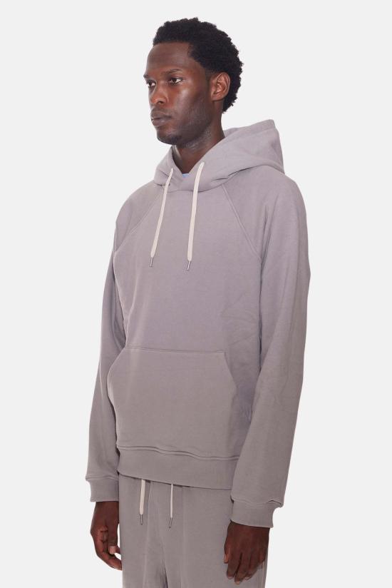  Blue&Cream 후드 티셔츠 블루&크림 록키 헤비 후드 옅은 회색 - BLUE&CREAM