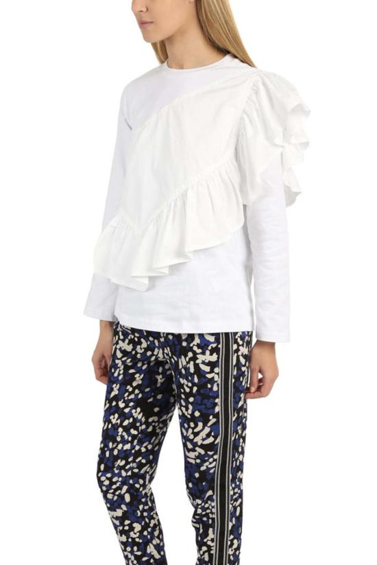  3.1 필립림 긴팔 티셔츠 S182 1927HCJ WHITE - 3.1 PHILLIP LIM