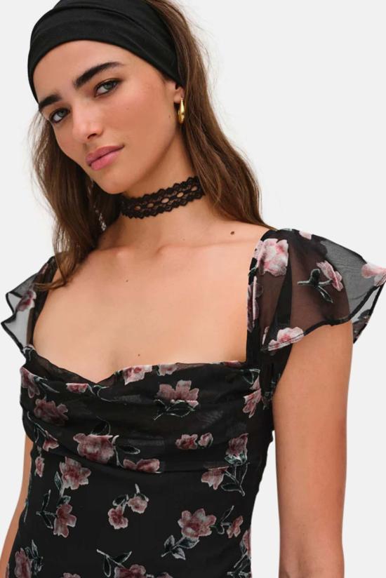  포러브앤레몬스 숏 원피스 CD3470 BLACK - FOR LOVE & LEMONS