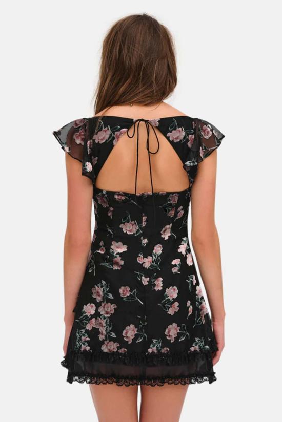  포러브앤레몬스 숏 원피스 CD3470 BLACK - FOR LOVE & LEMONS