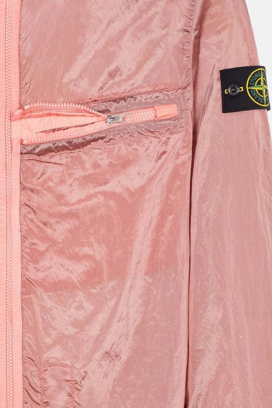  스톤 아일랜드 자켓 스톤아일랜드 에코닐 나일론 메탈 오버 핑크 - STONE ISLAND