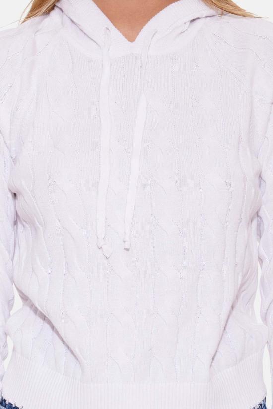  블루&크림 스웨터 8137BC WHITE - BLUE&CREAM