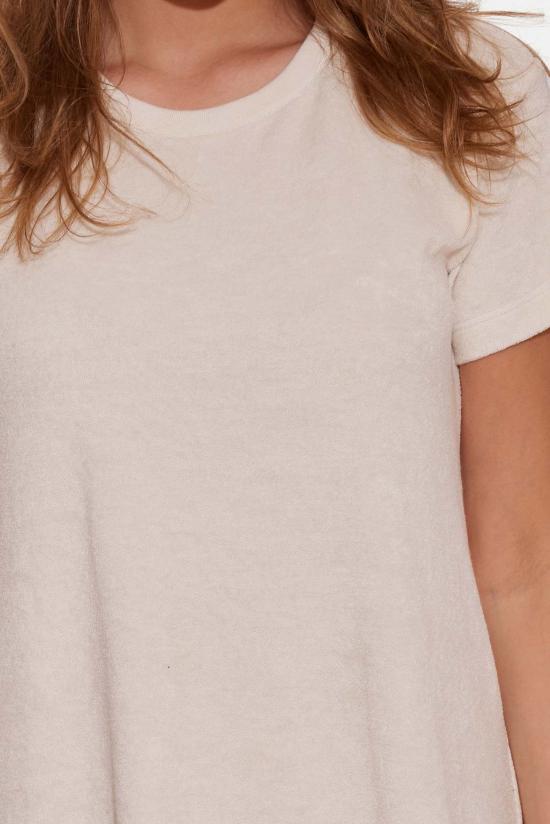  더 타일 클럽 숏 원피스 타일 클럽 테리 티 드레스 아이보리 - THE TILE CLUB