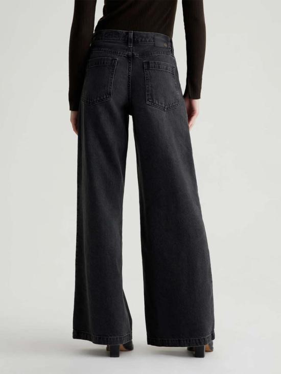  아드리아노 골드슈미드 데님 팬츠 Ag Jeans Stella Low Slung Palazzo Jean 오버나잇