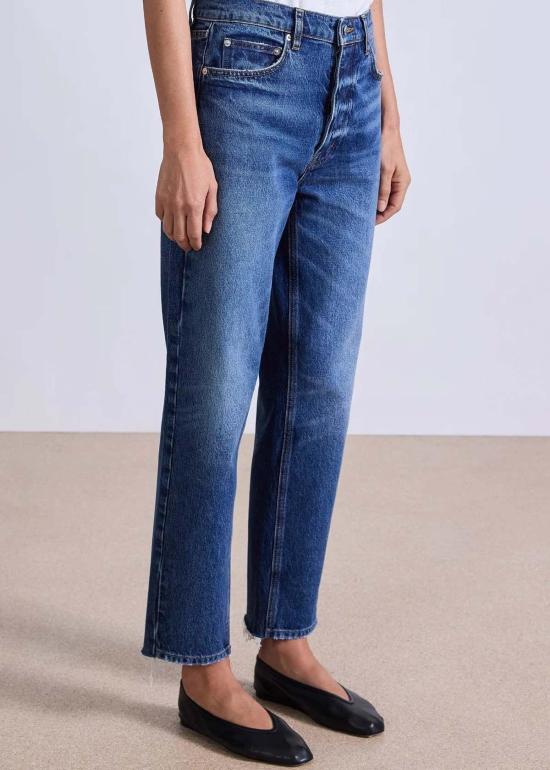  어피스 어파트 데님 팬츠 Apiece Apart Mensy Jean 빈티지 블루 - APIECE APART