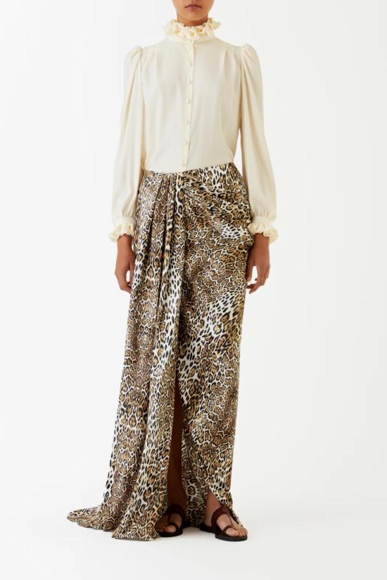  Prune Goldschmidt 블라우스 프룬 골드슈미트 로잔나 크레이프 드 신  크림 - OTHER BRANDS