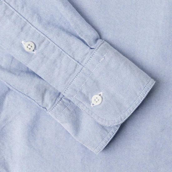  Gitman Bros. 긴팔 셔츠 옥스포드  블루 - OTHER BRANDS