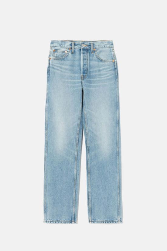  리던 데님 팬츠 Re/Done 70년대 스트레이트 컴포트 스트레치 진 90년대 중반