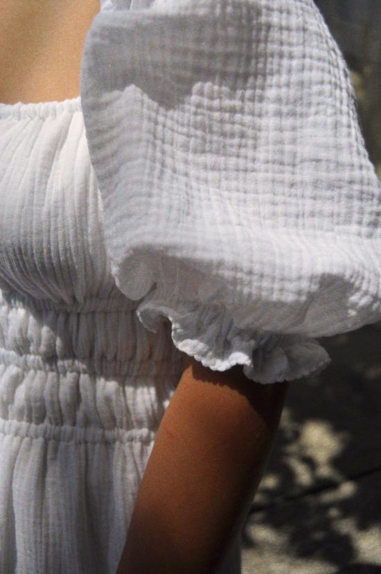  코코볼로 롱 원피스 루카 드레스 화이트 - COCOBOLO