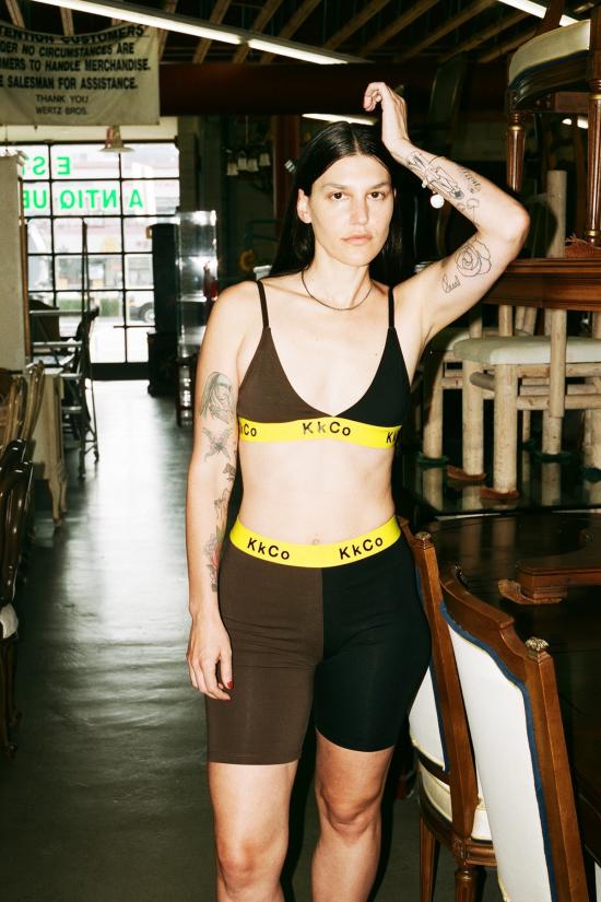  케이코 브라 Kk Co 키와 브랄렛 초콜릿/블랙 - KKCO