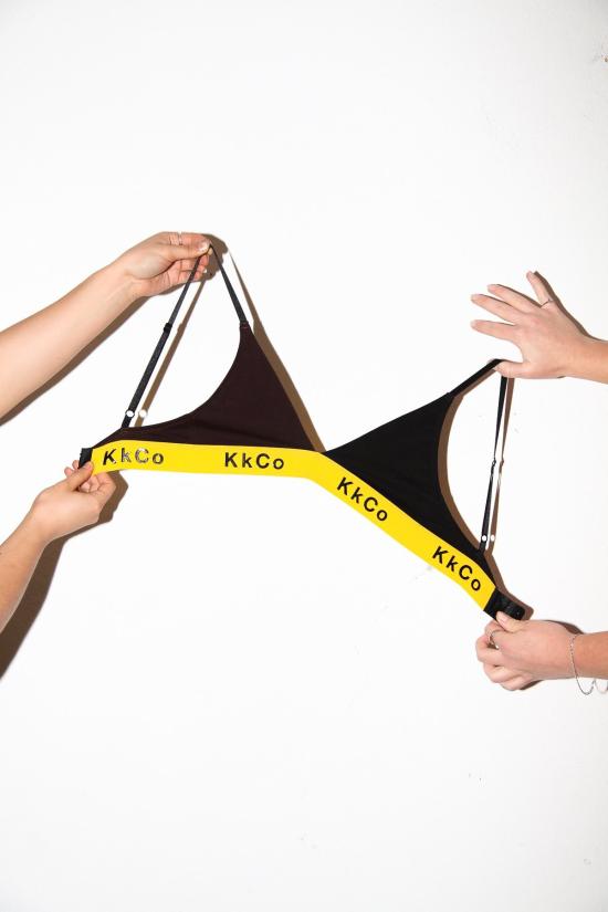  케이코 브라 Kk Co 키와 브랄렛 초콜릿/블랙 - KKCO