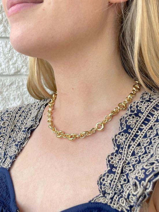  로라 롬바르디 목걸이/팬던트 이솔라 네크리스 브라스 - LAURA LOMBARDI