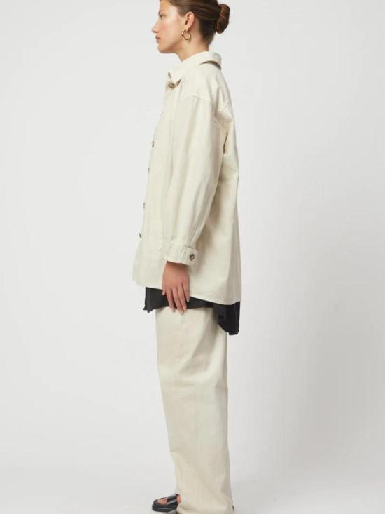  아뜰리에 델핀 데님 자켓 Atelier Delphine Oakley 재킷 문 - ATELIER DELPHINE