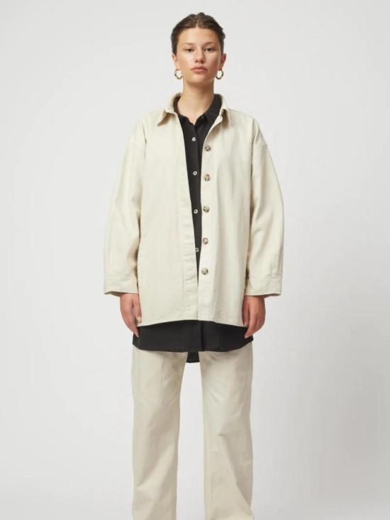  아뜰리에 델핀 데님 자켓 Atelier Delphine Oakley 재킷 문 - ATELIER DELPHINE