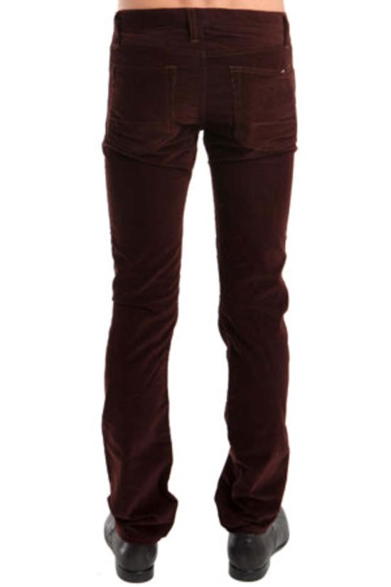  사이먼 스퍼 스트레이트 팬츠 Simon Spurr 파이프 레그 코듀로이 팬츠 블랙 - SIMON SPURR