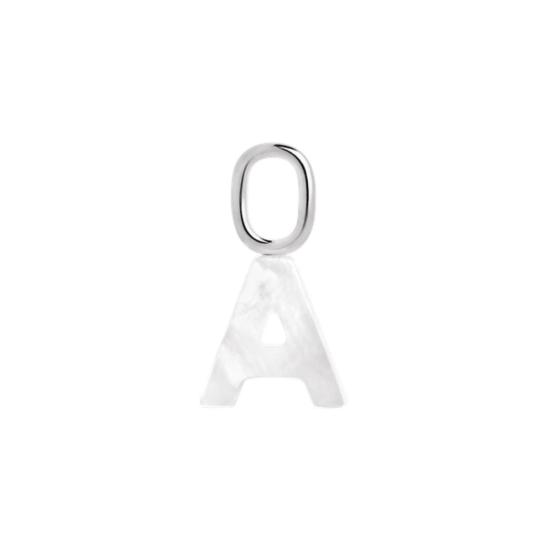  마리아 블랙 목걸이/팬던트 루시드 레터 챠밍 실버 - MARIA BLACK