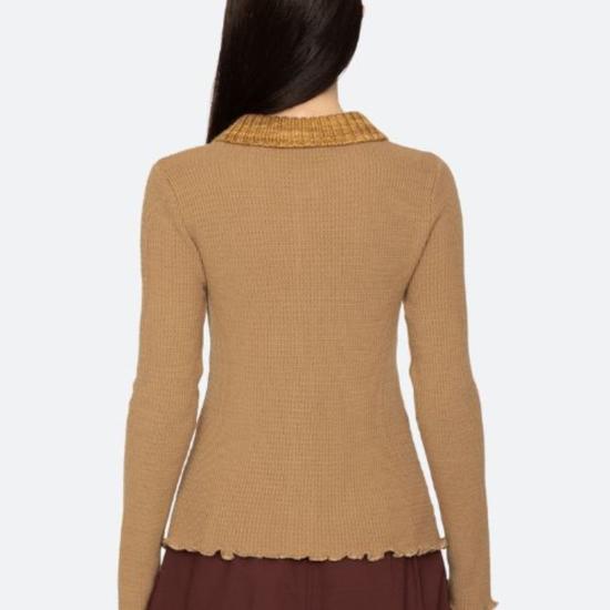  씨뉴욕 가디건 씨니클레어 카디건 캐멀 - SEA NY