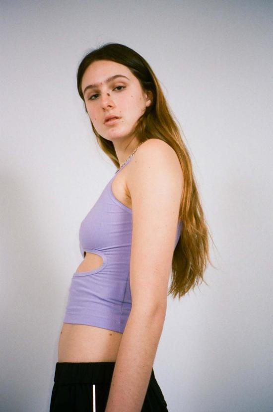  샌디리앙 민소매 티셔츠 샌디 리앙 리블릿 탱크 라일락 - SANDY LIANG