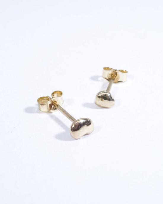  탈리스만 이어링 Talisman Mini Orb 스터드 재활용 14k 골드 - TALISMAN