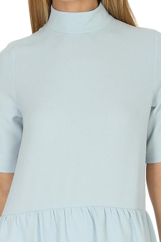  가니 숏 원피스 클라크 드레스 스털링 블루 - GANNI