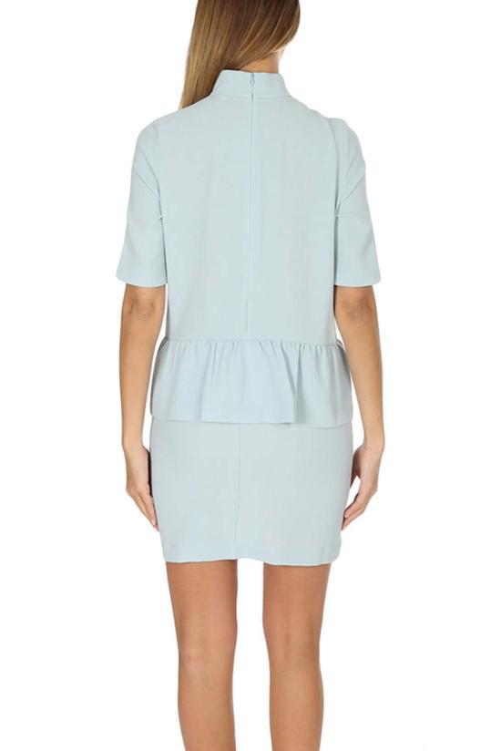  가니 숏 원피스 클라크 드레스 스털링 블루 - GANNI