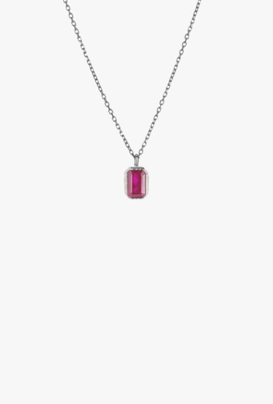  제니 권 디자인스 목걸이/팬던트 제니 권, 에메랄드 컷 루비 위스프 목걸이 디자인 - JENNIE KWON DESIGNS