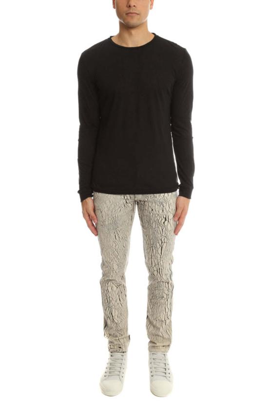  Robert Geller 데님 팬츠 로버트 겔러 타입 2 진 블랙/화이트 - OTHER BRANDS