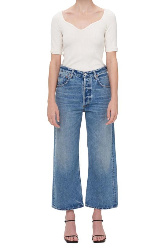  시티즌 오브 휴머니티 데님 팬츠 Citizens Of Humanity Gaucho 빈티지 와이드 레그 소다팝