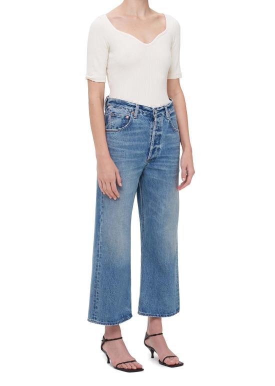  시티즌 오브 휴머니티 데님 팬츠 Citizens Of Humanity Gaucho 빈티지 와이드 레그 소다팝 - CITIZEN OF HUMANITY