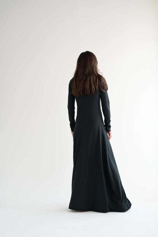  라보아트 롱 원피스 라보.아트 아비토 이드라스 블랙 - LABO.ART