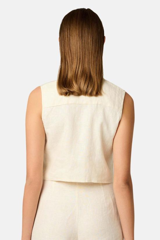  헤브론 민소매 티셔츠 카차  아이보리 - HEVRON