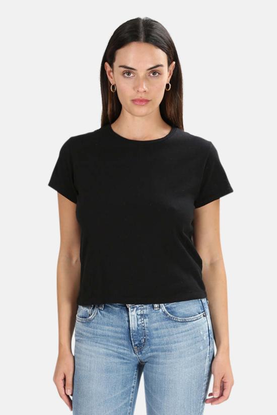  리던 반팔 티셔츠 Re/Done 클래식 티 블랙