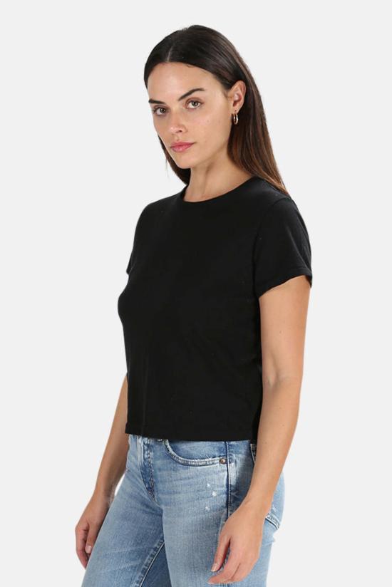  리던 반팔 티셔츠 Re/Done 클래식 티 블랙 - RE/DONE