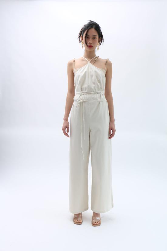  베이스레인지 점프수트 Baserange Undyed Ligo  화이트