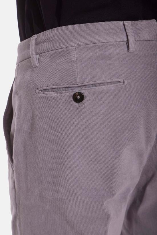  브릴리아1949 스트레이트 팬츠 브리글리아 소프트 코듀로이 팬츠 그레이 - BRIGLIA 1949
