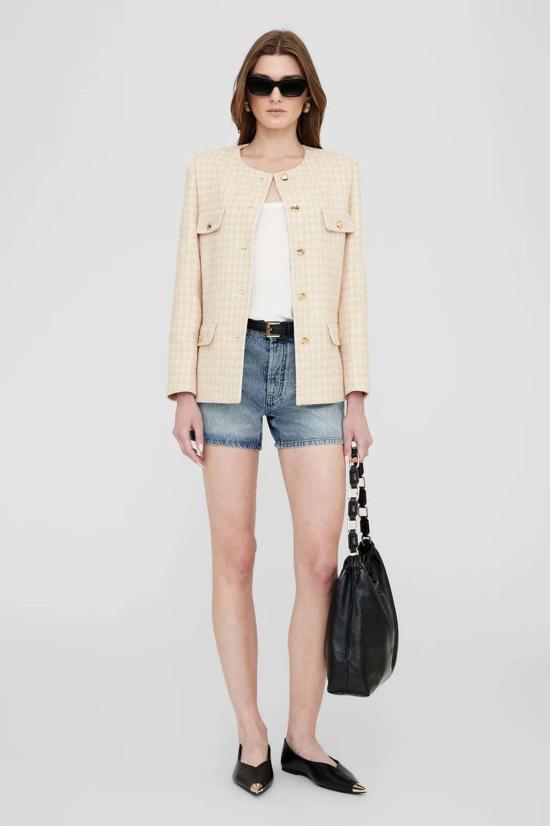  애니빙 데님 숏팬츠 아니네 빙 달튼 숏 퍼시픽 블루 - ANINE BING