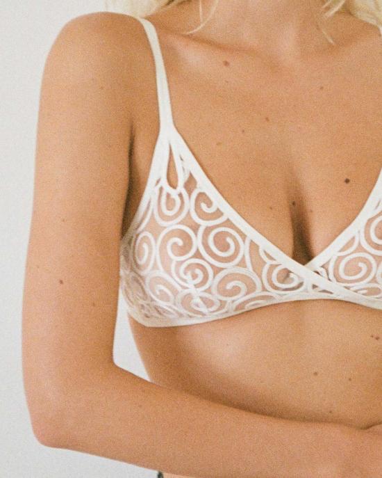  Liniere Lingerie 브라 Liniere 란제리 소프트 키스 소프트  아이보리 - OTHER BRANDS