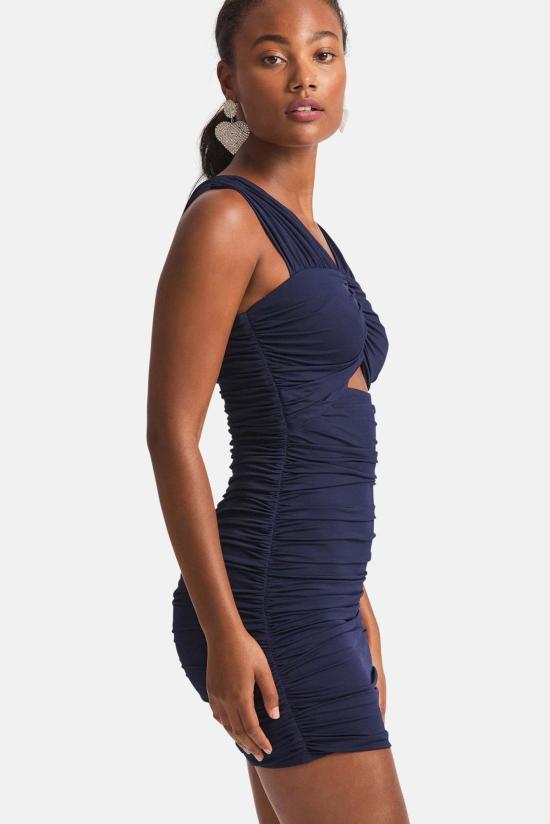  러브쉐이크팬시 숏 원피스 러브 쉑 팬시 바야나 드레스 네이비 - LOVESHACKFANCY