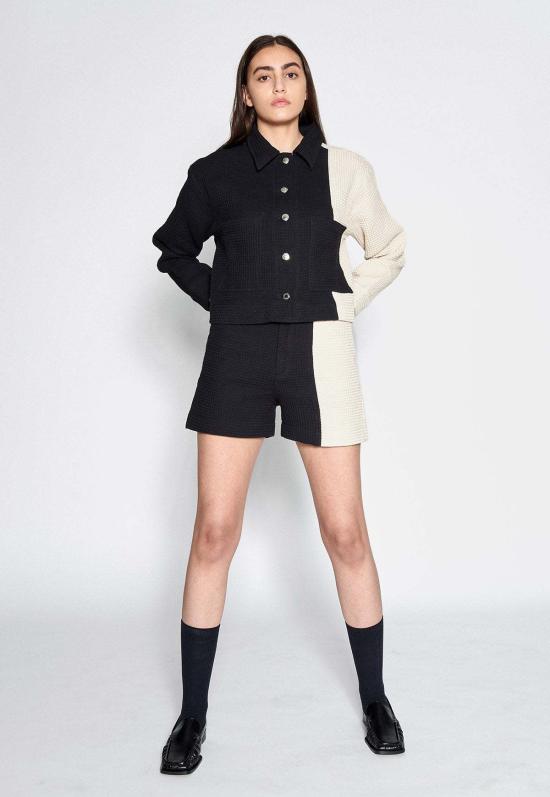  Aniela Parys 숏팬츠 아니엘라 파리스 아틀라스 와플 반바지 투톤